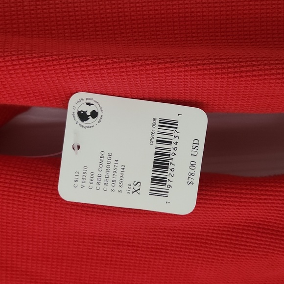 Free People - Cozy Craft Cuff Thermal Top, Red Combo, Size XS, NWT - Picture 10 of 10